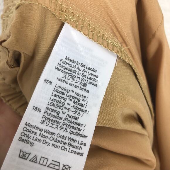 NWT Madewell The Carley Wide-Leg Pant Small Tan High Rise Stretch Minimalist - Picture 6 of 14